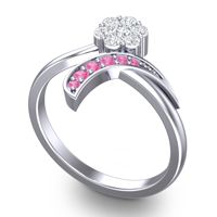 Petite Floral Bana Ring
