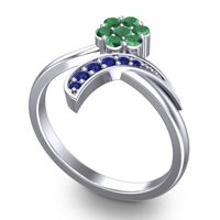 Petite Floral Bana Ring