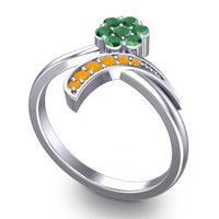 Petite Floral Bana Ring
