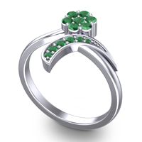 Petite Floral Bana Ring