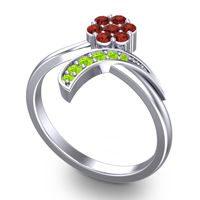 Petite Floral Bana Ring
