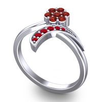 Petite Floral Bana Ring