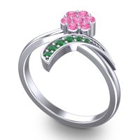 Petite Floral Bana Ring