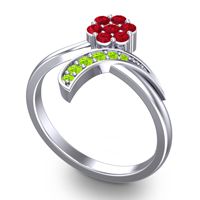 Petite Floral Bana Ring