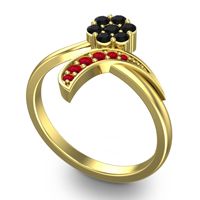 Petite Floral Bana Ring