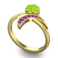 Petite Floral Bana Ring