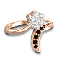 Petite Floral Bana Ring
