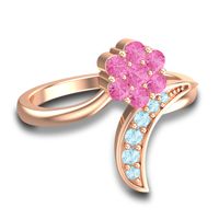 Petite Floral Bana Ring