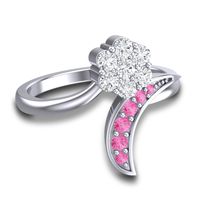 Petite Floral Bana Ring