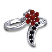 Petite Floral Bana Ring