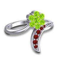 Petite Floral Bana Ring