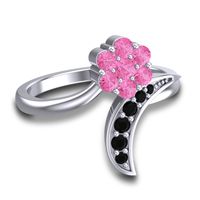 Petite Floral Bana Ring