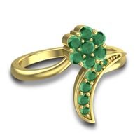 Petite Floral Bana Ring