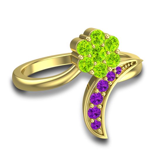 Petite Floral Bana Ring