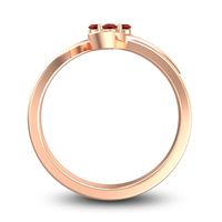 Petite Floral Bana Ring