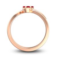 Petite Floral Bana Ring