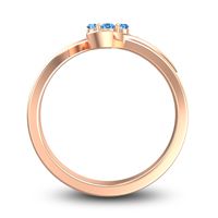 Petite Floral Bana Ring
