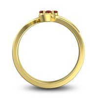 Petite Floral Bana Ring