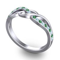 Petite Pave Kallola Ring
