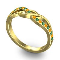 Petite Pave Kallola Ring