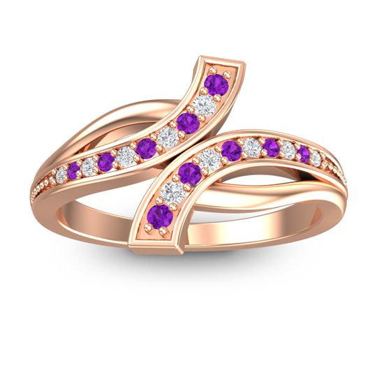 Simple Pave Yukta Ring