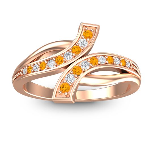 Simple Pave Yukta Ring