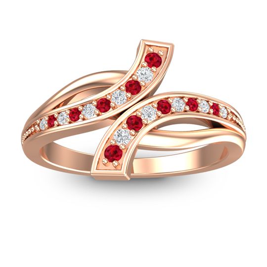 Simple Pave Yukta Ring