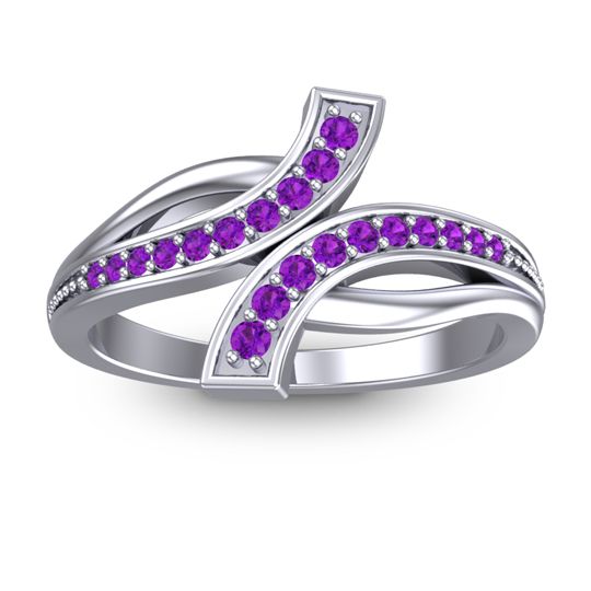 Simple Pave Yukta Ring