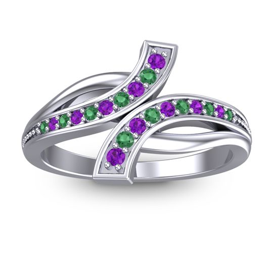 Simple Pave Yukta Ring