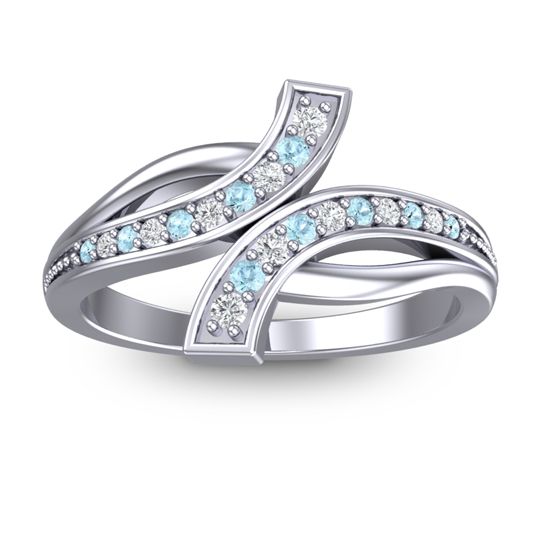 Simple Pave Yukta Ring