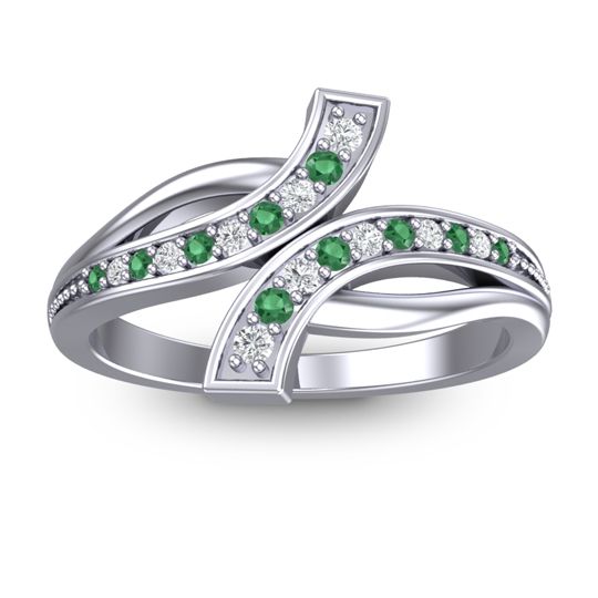 Simple Pave Yukta Ring