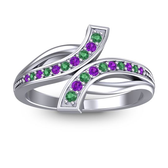 Simple Pave Yukta Ring