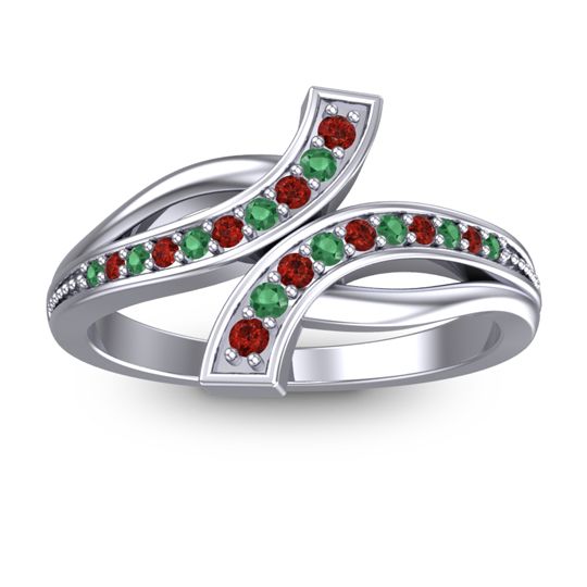Simple Pave Yukta Ring