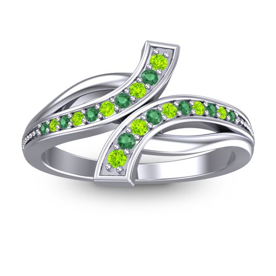 Simple Pave Yukta Ring