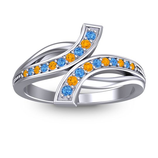 Simple Pave Yukta Ring