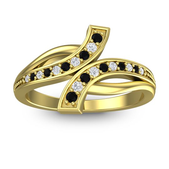 Simple Pave Yukta Ring