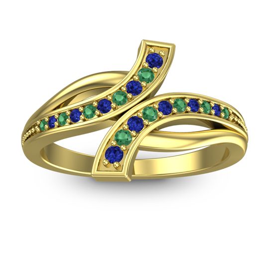 Simple Pave Yukta Ring