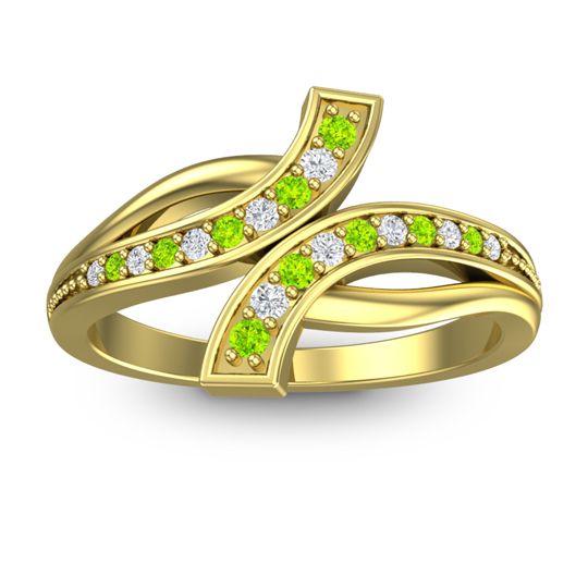 Simple Pave Yukta Ring