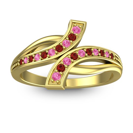 Simple Pave Yukta Ring