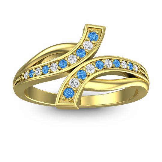 Simple Pave Yukta Ring