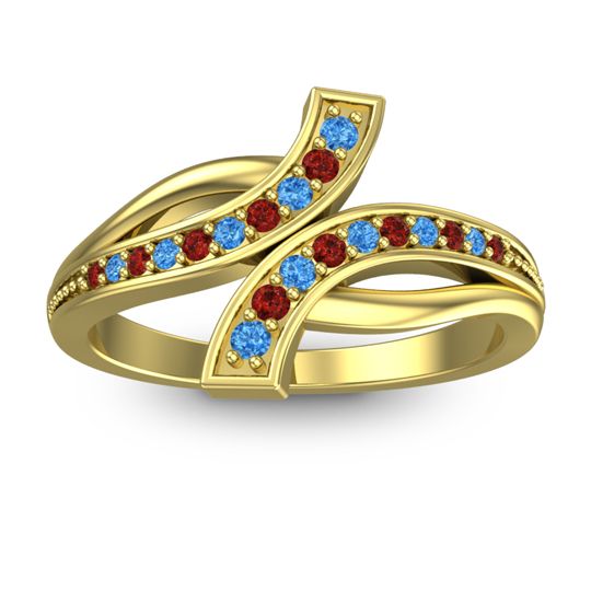 Simple Pave Yukta Ring