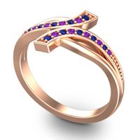 Simple Pave Yukta Ring