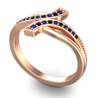 Simple Pave Yukta Ring