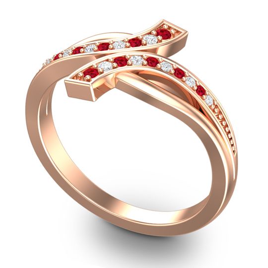 Simple Pave Yukta Ring