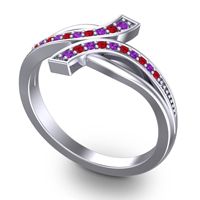 Simple Pave Yukta Ring