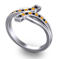 Simple Pave Yukta Ring