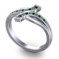 Simple Pave Yukta Ring