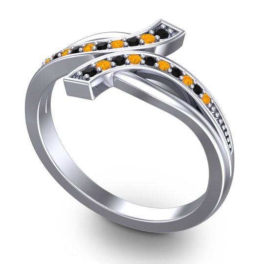 Simple Pave Yukta Ring
