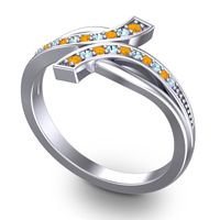 Simple Pave Yukta Ring