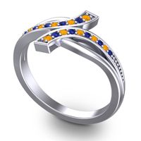 Simple Pave Yukta Ring